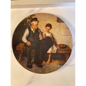 Norman Rockwell The Lighthouse Keeper's Daughter 1979 Knowles Collector Plate